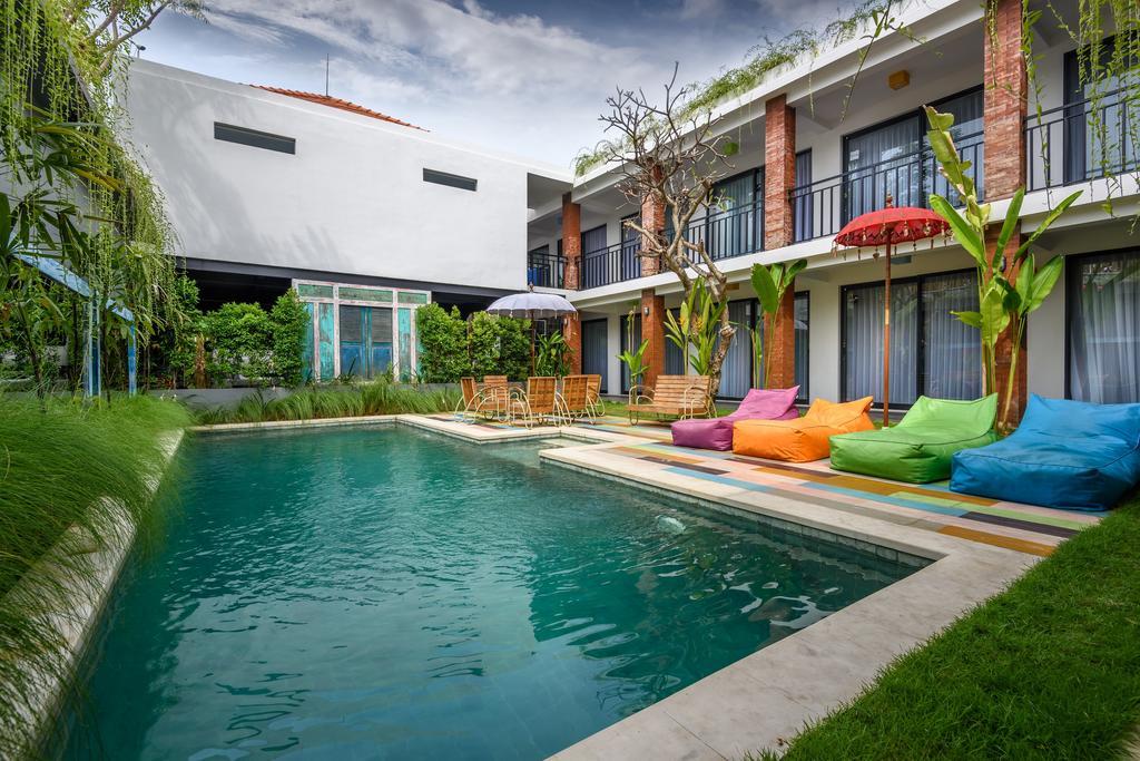 Base Guest House Canggu Eksteriør bilde